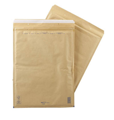 Luftpolstertaschen AROFOL Gr.10/K | 370x480+50mm Classic No. 10, 2FVAF000010, innen 350x470mm, haftklebend + Lochung für Klammer